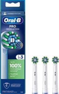 Oral-b Tannbørstehoder Pro cross action 3 stk