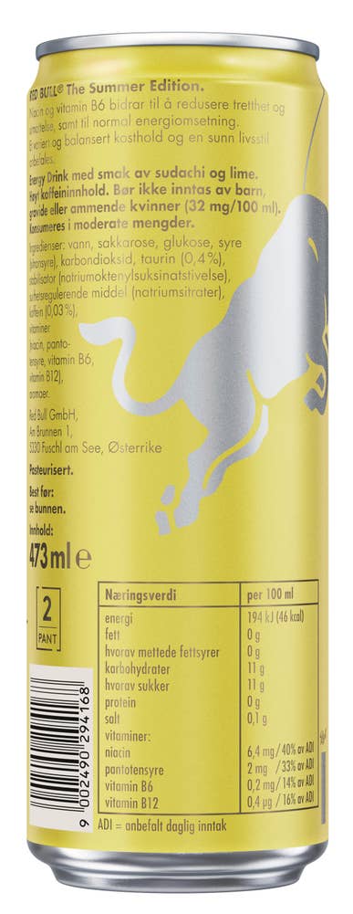 Red Bull Summer Edition