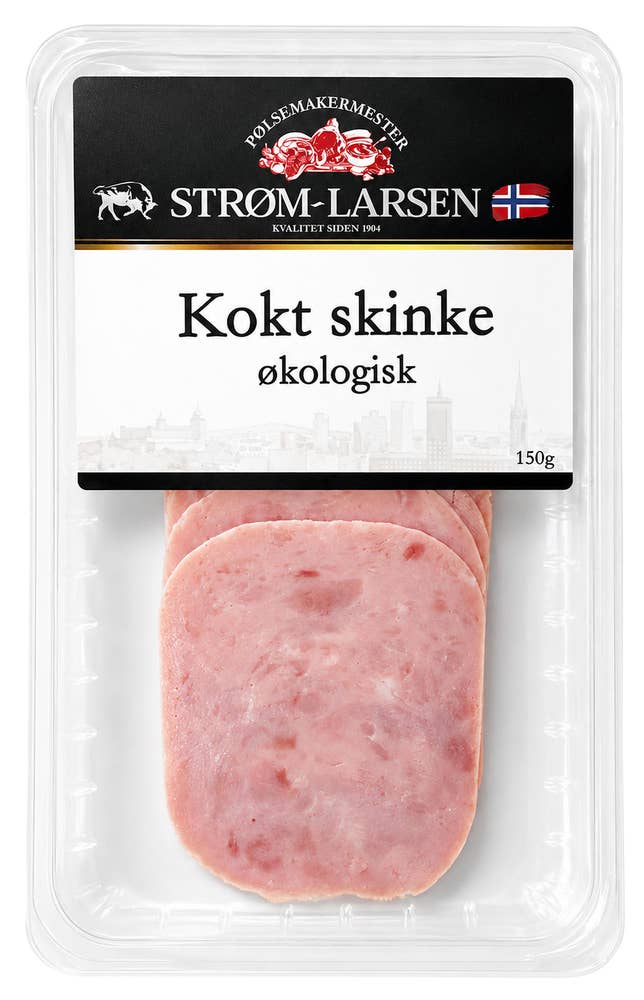 Strøm-Larsen AS Økologisk kokt skinke