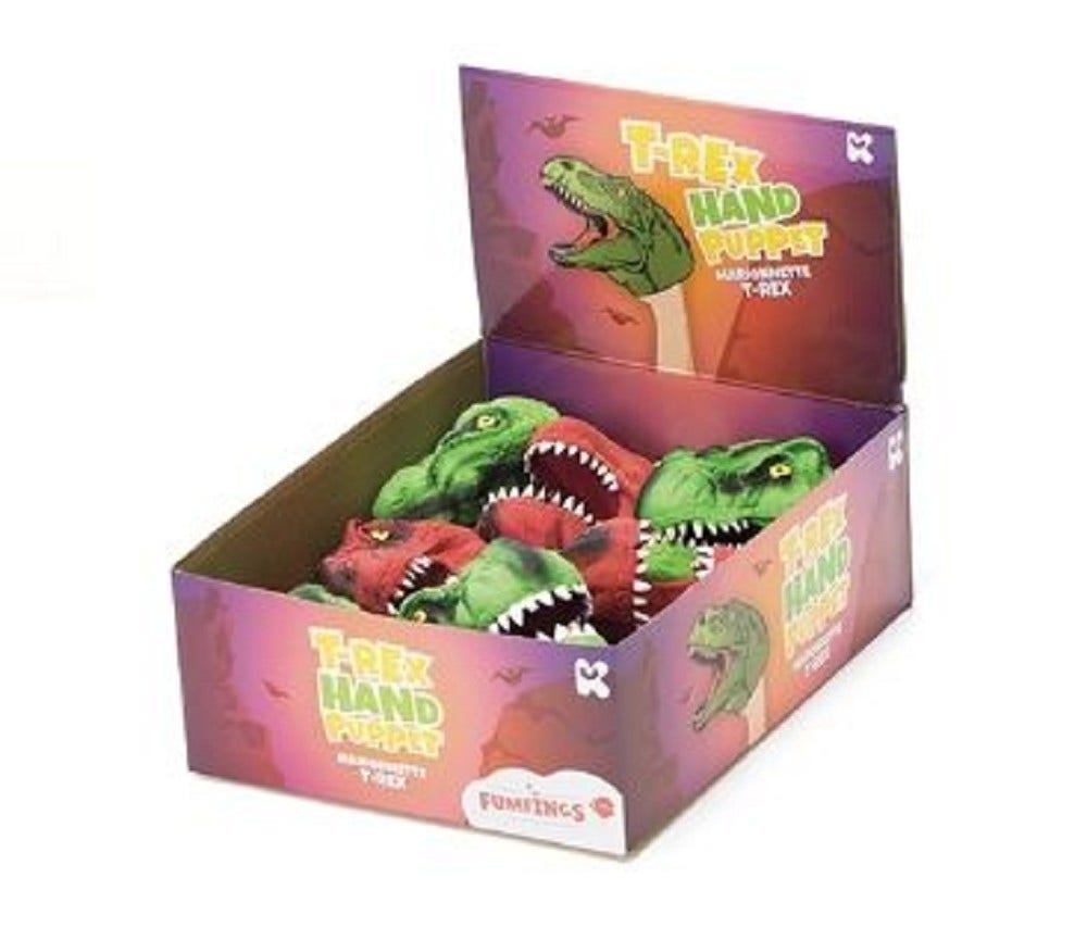 Sprell Hånddukke Dinosaur Assortert variant