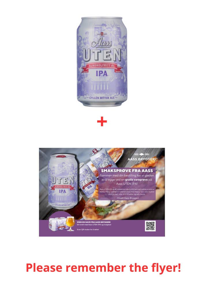 SAMPLE Aass Bryggeri UTEN IPA 0,33l