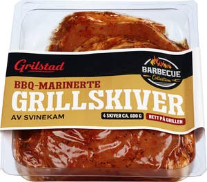Grilstad BBQ-marinerte Grillskiver Av svinekam