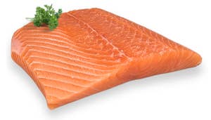 Domstein Laksefilet med skinn Oppdrett, fersk