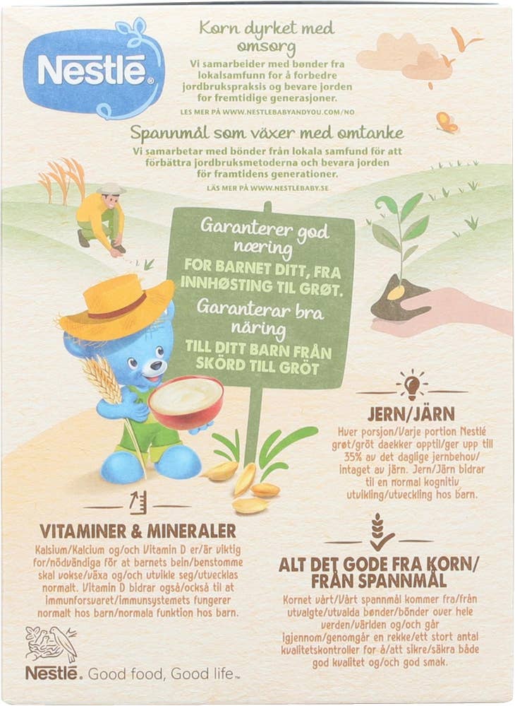 Nestlé Min Havregrøt mild Fra 6 mnd