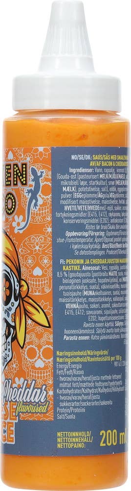 Broken Taco Cheddar- & bacon-flavored saus