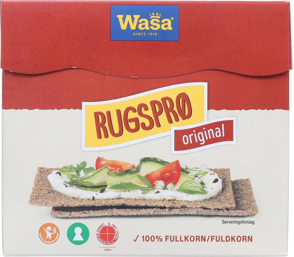 Wasa Knekkebrød Rugsprø