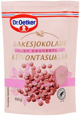 Dr. Oetker Bakesjokolade Ruby