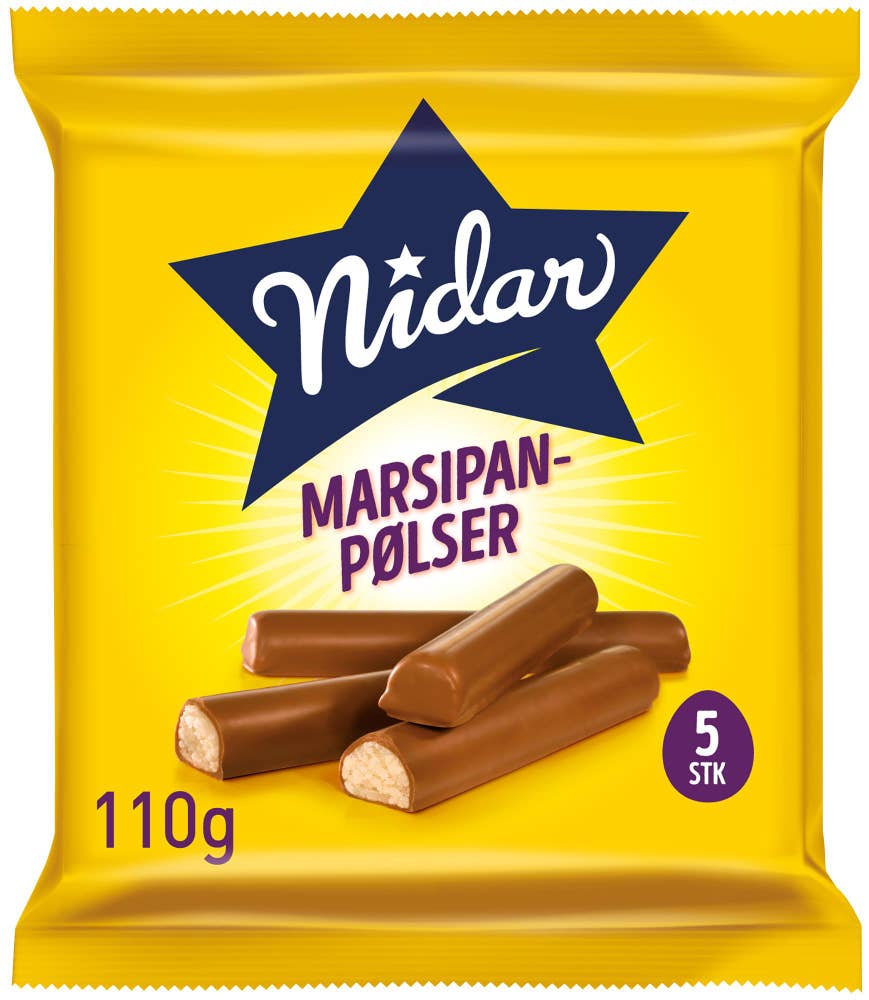 Nidar Marsipanpølser