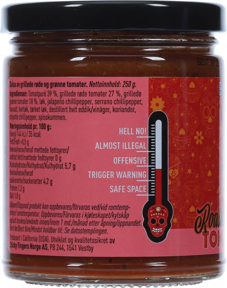 Broken Taco Roasted Tomato Salsa