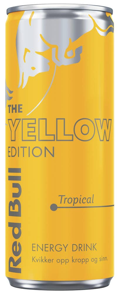 Red Bull Energidrikk Yellow Edition Tropisk