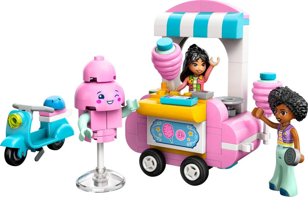 Sprell LEGO® Friends Sukkerspinnkiosk og scooter