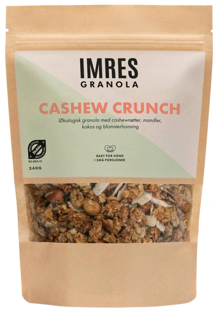 Imres Granola Granola Cashew Crunch Økologisk