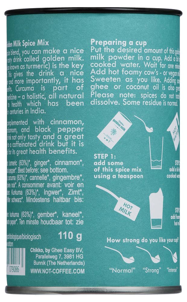 Chikko Økologisk Chikko Golden Milk Latte Mix