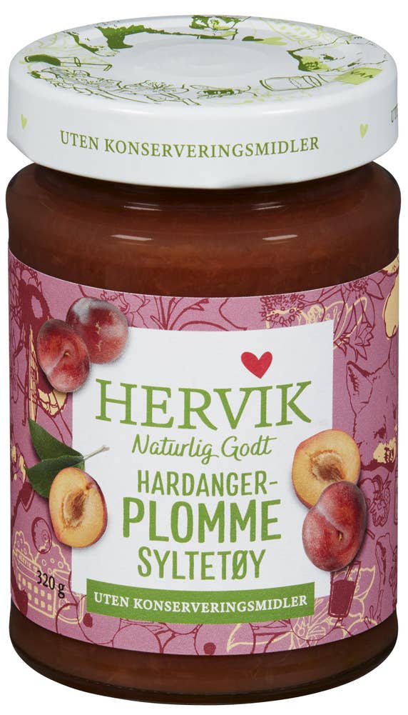 Hervik Hardangerplommesyltetøy