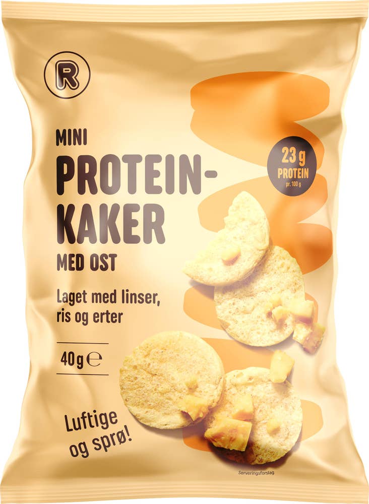 R Mini proteinkaker med ost