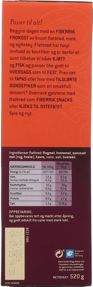 Mors Hjemmebakte Flatbrød