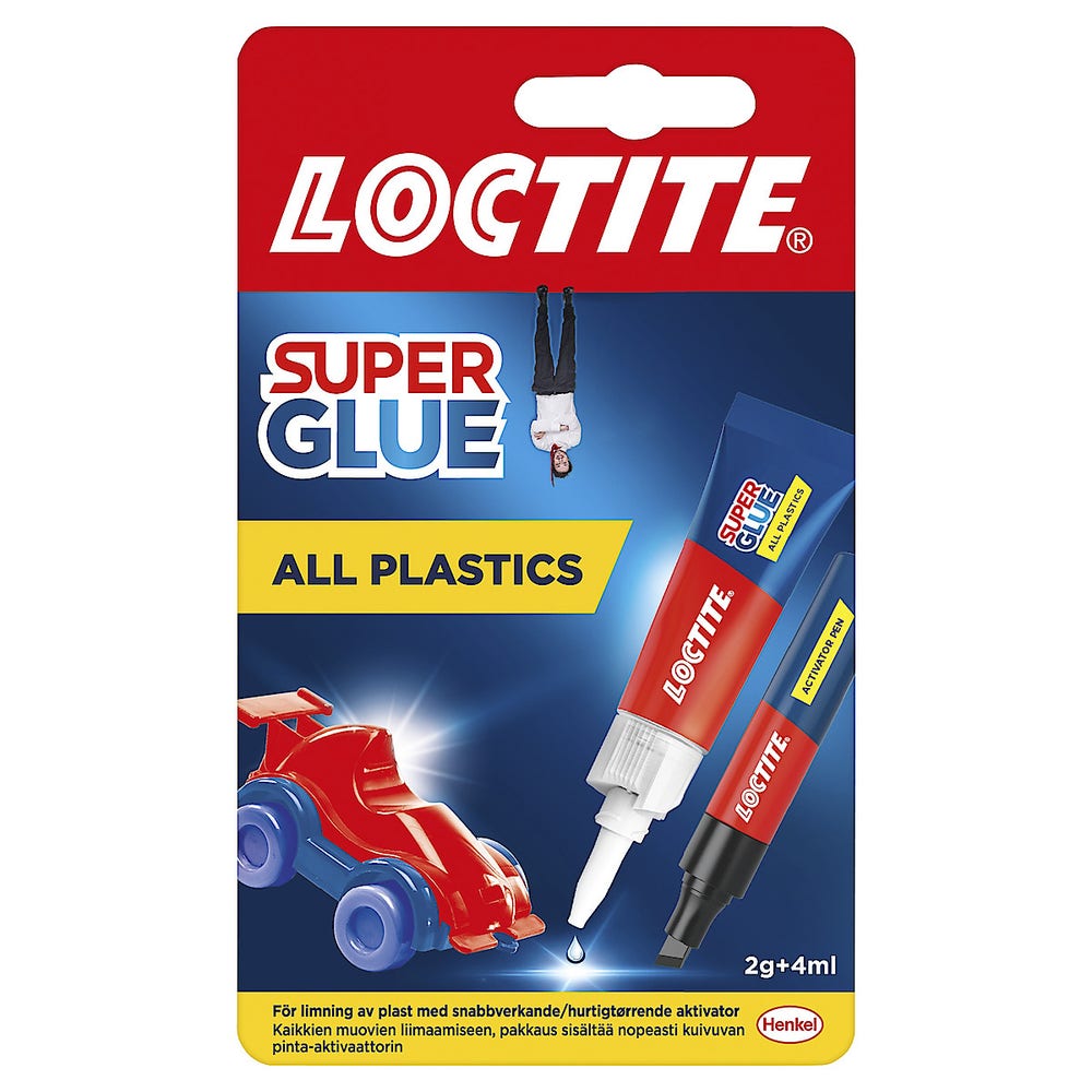 Loctite Hurtiglim All Plastic