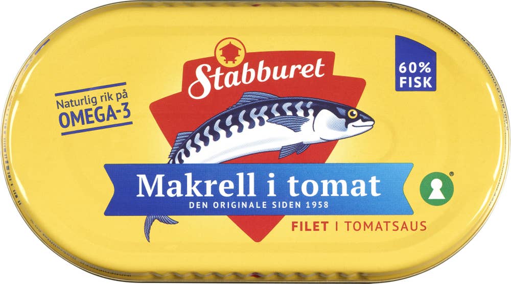 Makrell i tomat 170 g