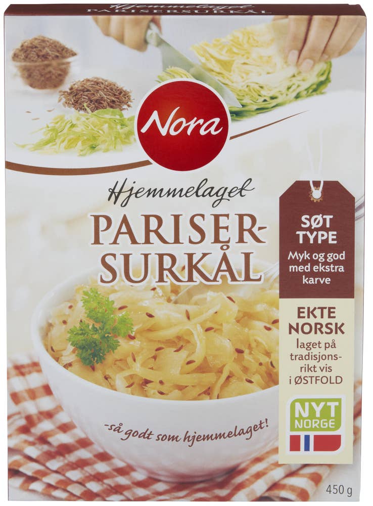 NORA Parisersurkål Hjemmelaget