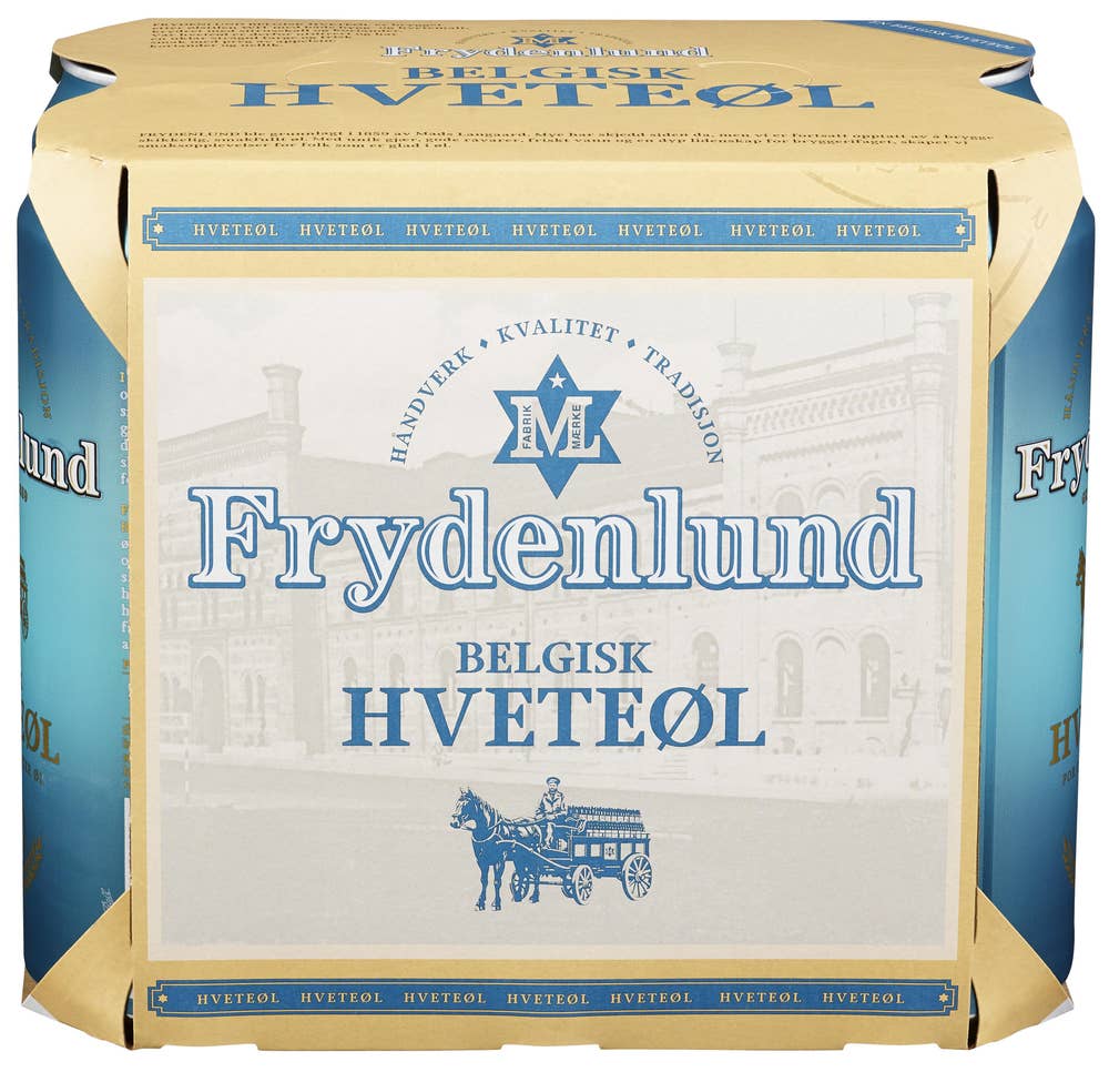 Frydenlund Hveteøl 6 x 0,5l