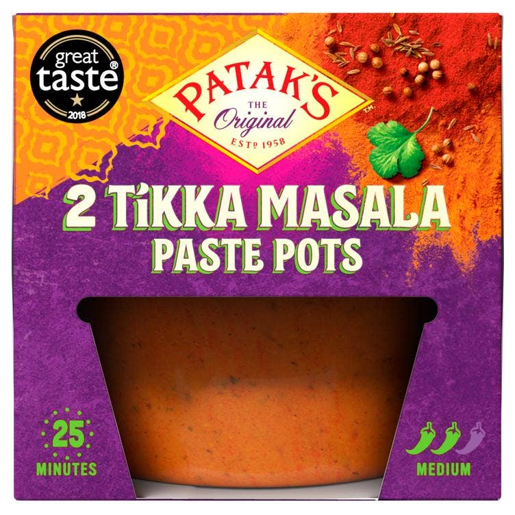Patak's Tikka Masala Paste Pots