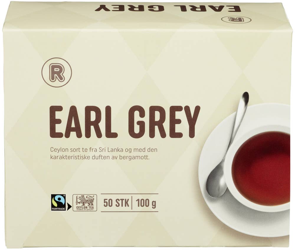 Earl Grey Fairtrade, 50 poser, 50 stk