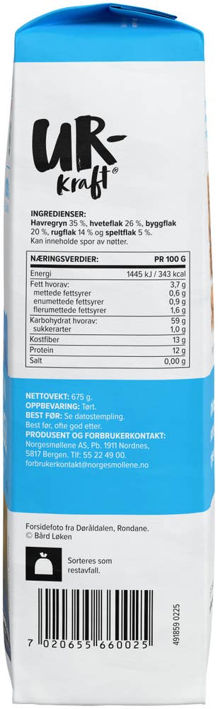 Urkraft 5-Korn müsli