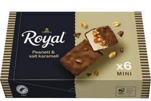 Royal Peanøtt & salt karamell 6 stk