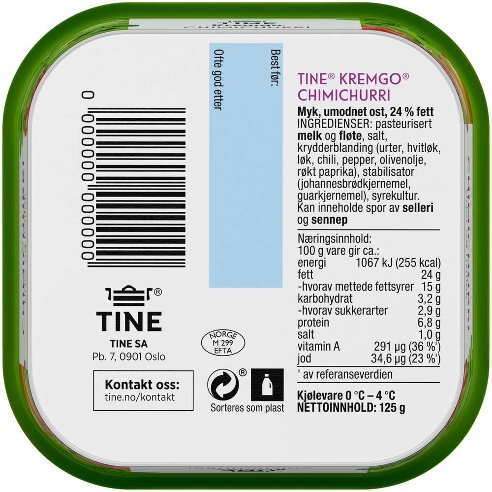 TINE Kremgo Chimmichurri