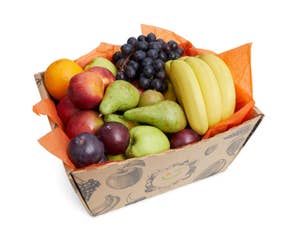 Fruktkurv Miks av frukt Ulike Land