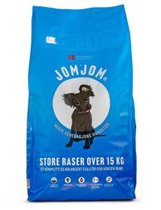 Jomjom Voksen store raser over 15kg