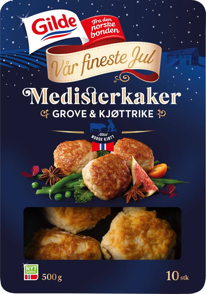 Gilde Vår Fineste Jul Grove Medisterkaker 10stk