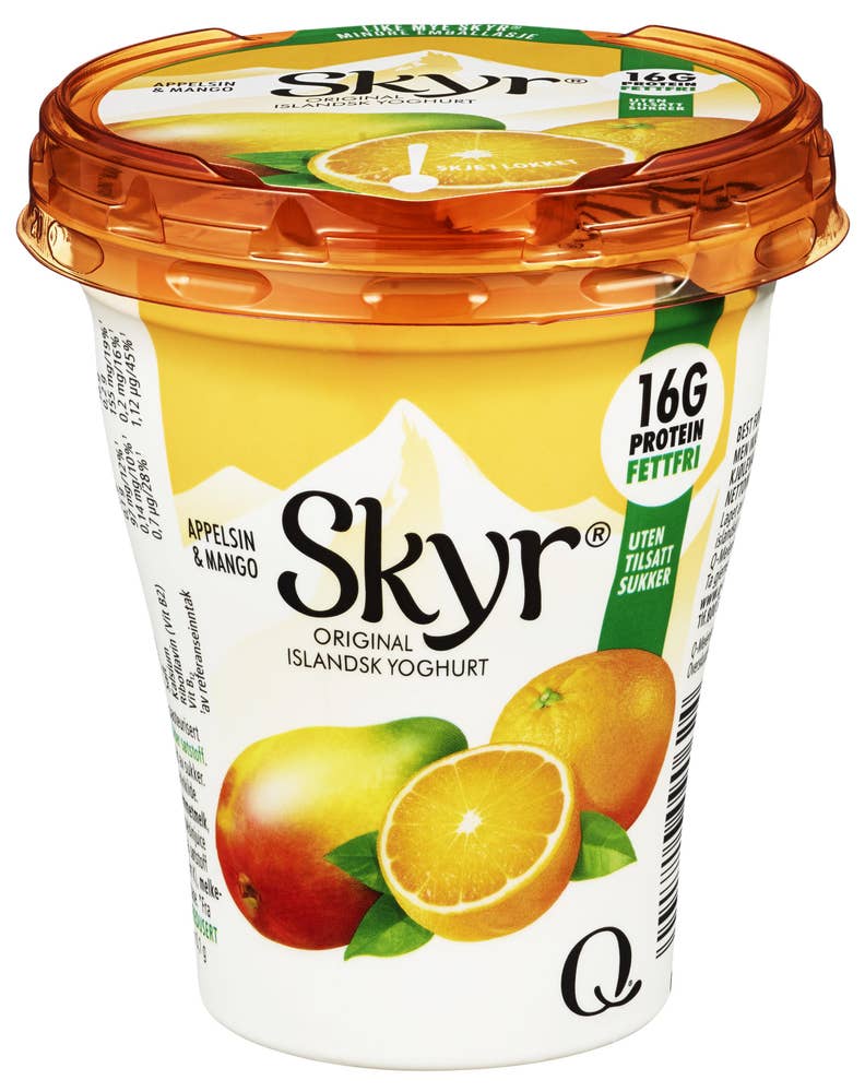 Q Skyr Appelsin & Mango