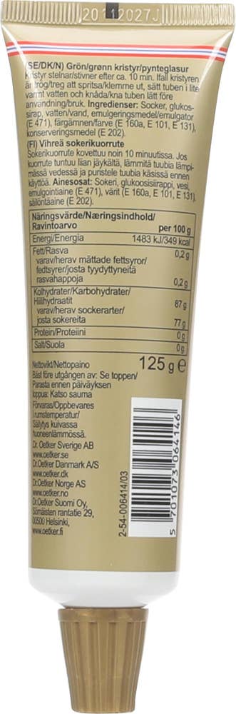 Dr Oetker Grønn pynteglasur