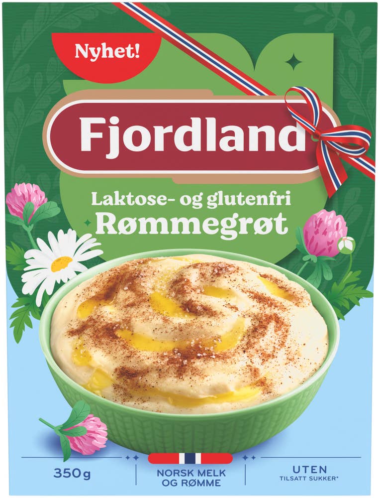 Fjordland Laktose-og glutenfri rømmegrøt