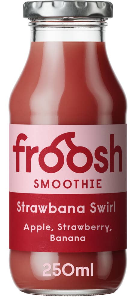 Froosh Smoothie Jordbær, Banan & Guava