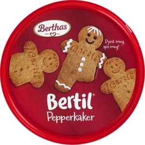 BERTHAS Bertil pepperkaker