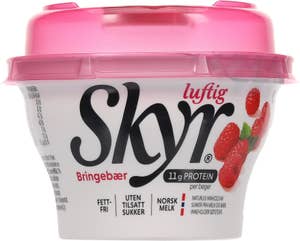 Q Skyr luftig bringebær