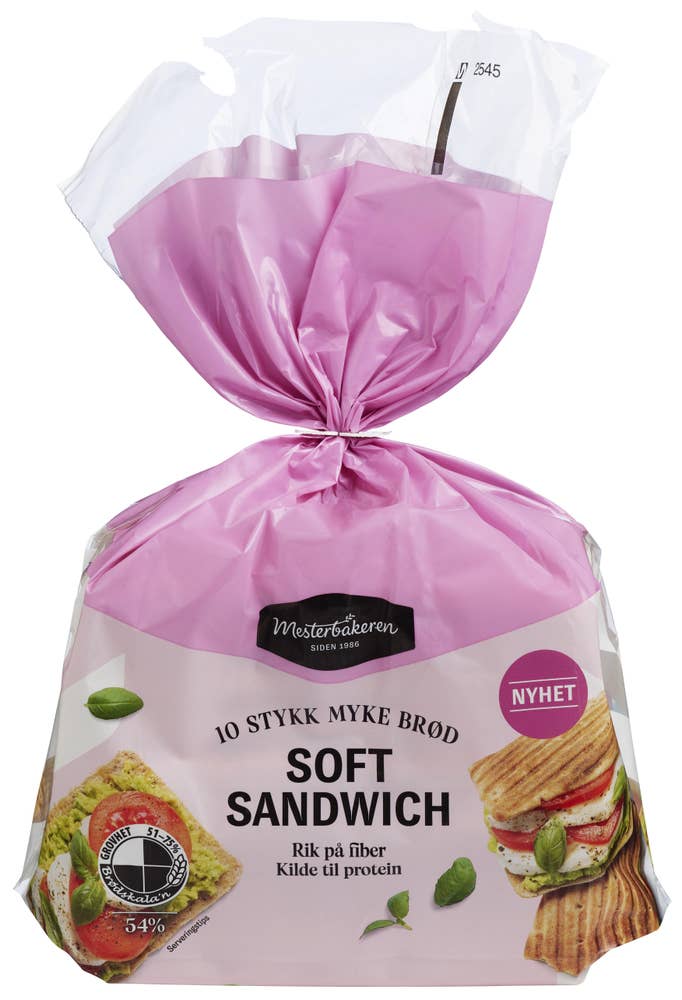 Mesterbakeren Soft Sandwich 10pk