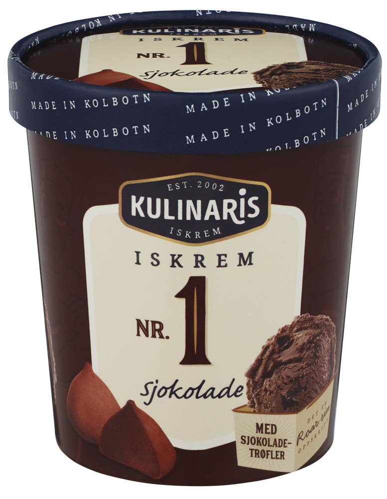 Kulinaris Nr. 1 sjokoladeiskrem