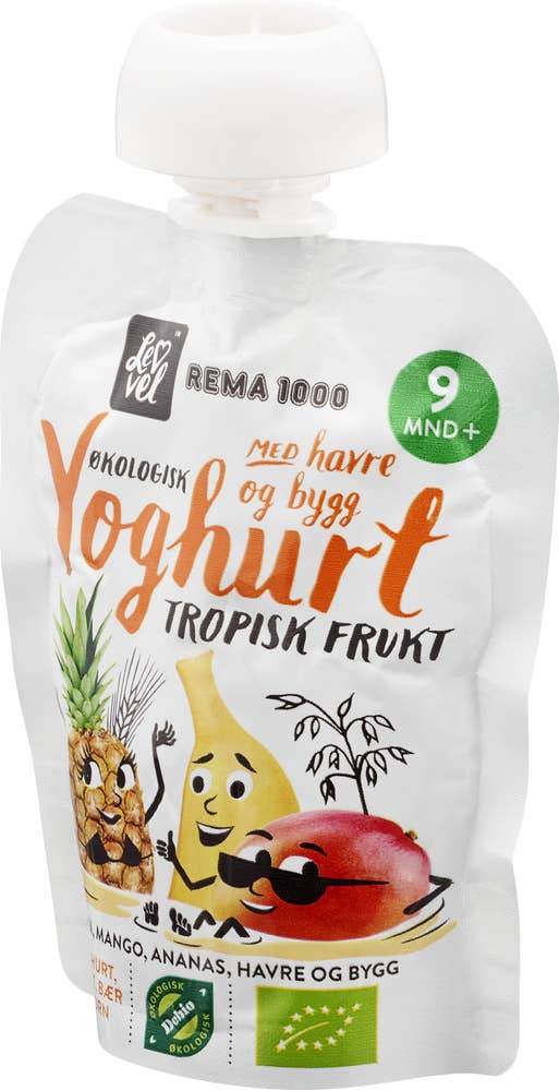 Lev Vel Yoghurt med Tropisk Frukt Fra 9 mnd