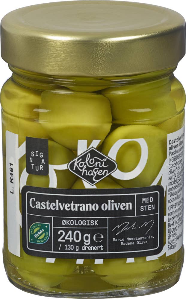 Kolonihagen Castelvetrano oliven Økologisk