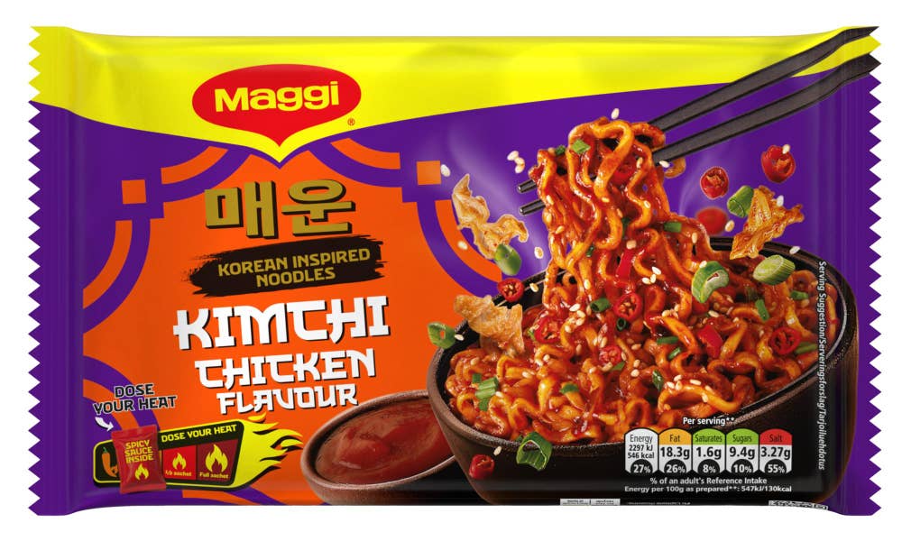Maggi Korean noodles Kimchi chicken