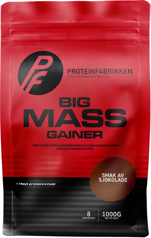 Proteinfabrikken Big Mass™ Gainer Chocolate