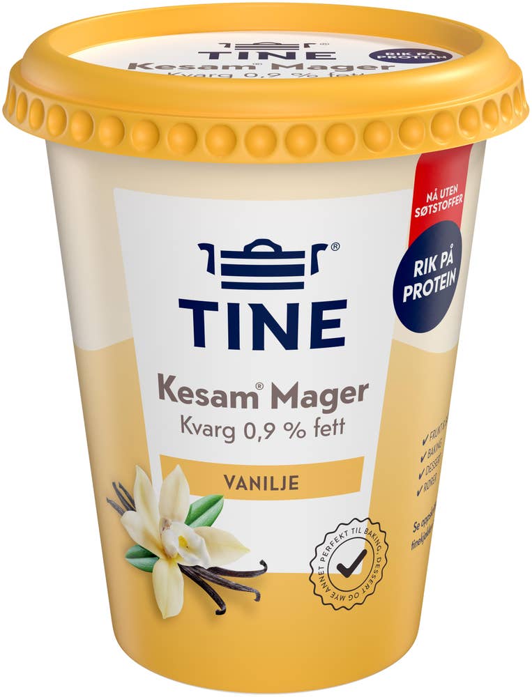 Tine Kesam mager Vanilje