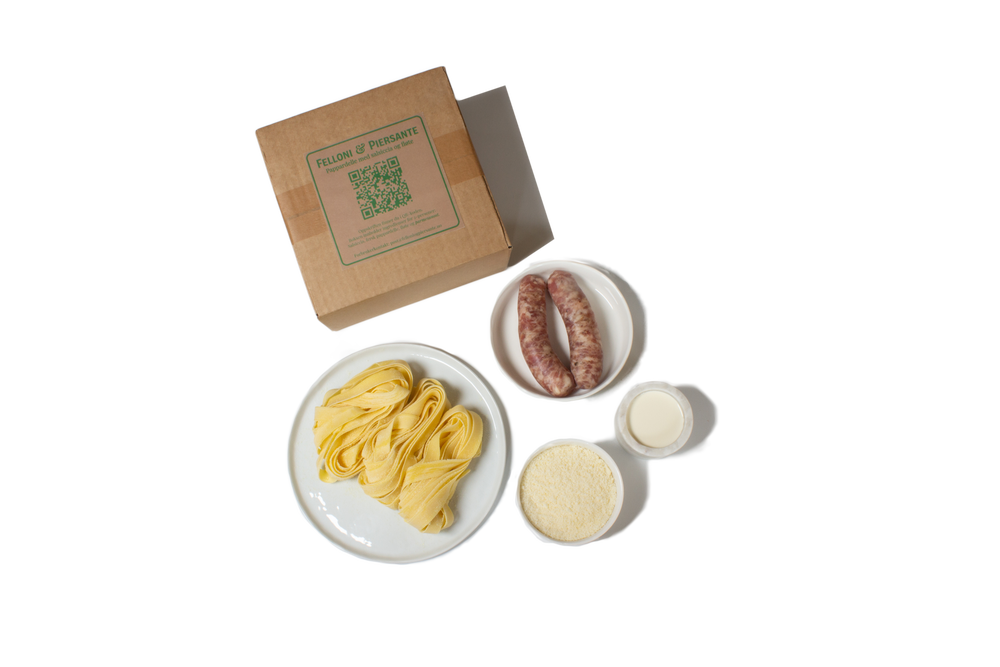 Felloni & Piersante Middagskit Pappardelle med Salsiccia