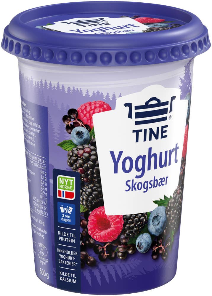 TINE Yoghurt skogsbær