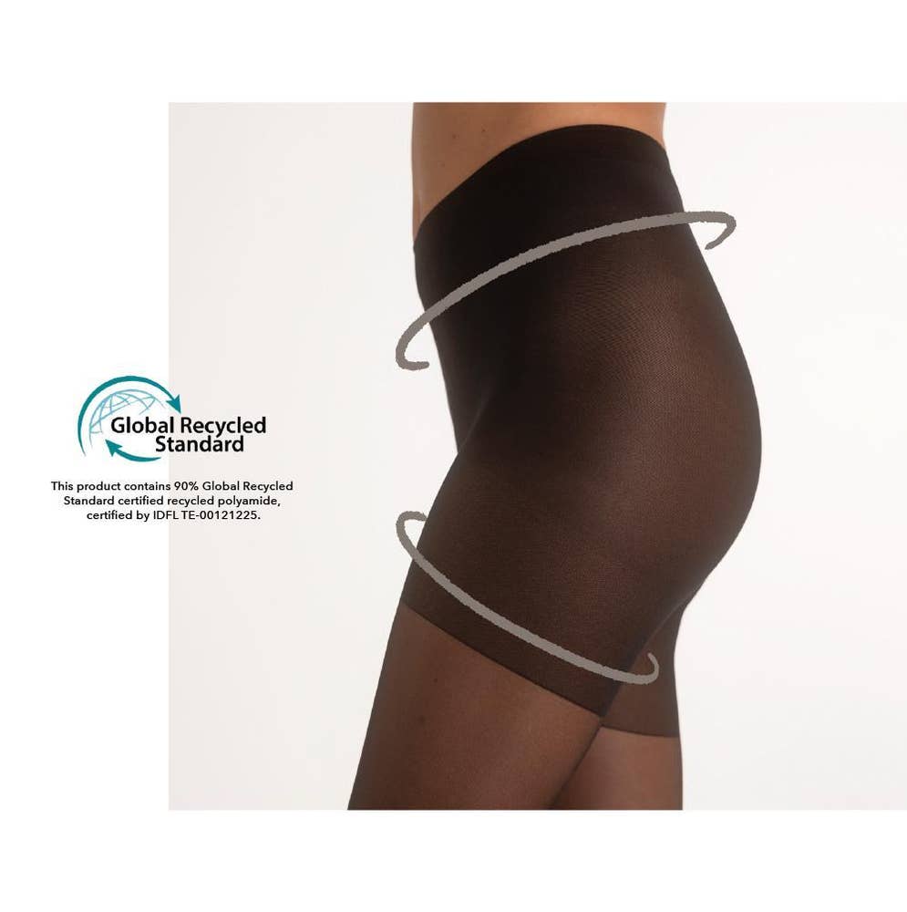 Inntil Strømpebukse Hold-In 40 DEN Sort, str. 36-40, semi-matt