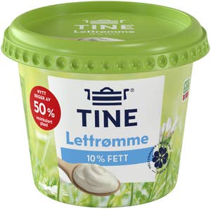 TINE Lettrømme 10%