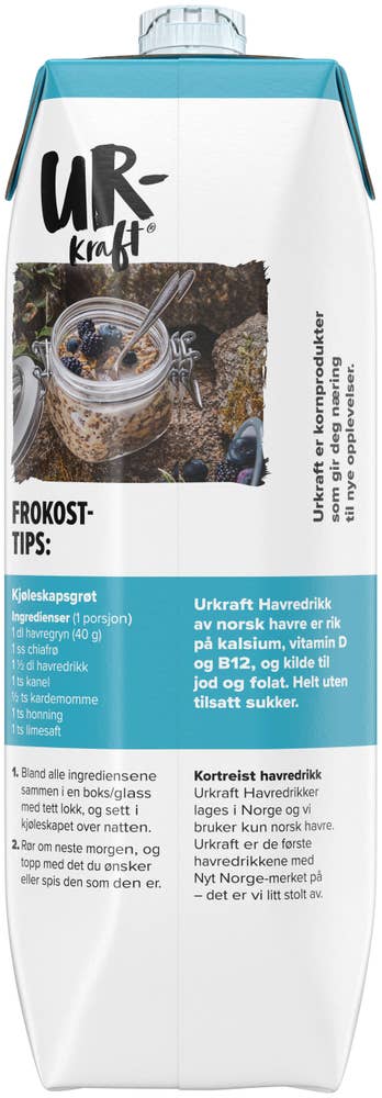 Urkraft Havredrikk naturell